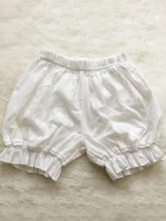 girls cotton sweet lolita bloomers jacquard loose white lolita pant