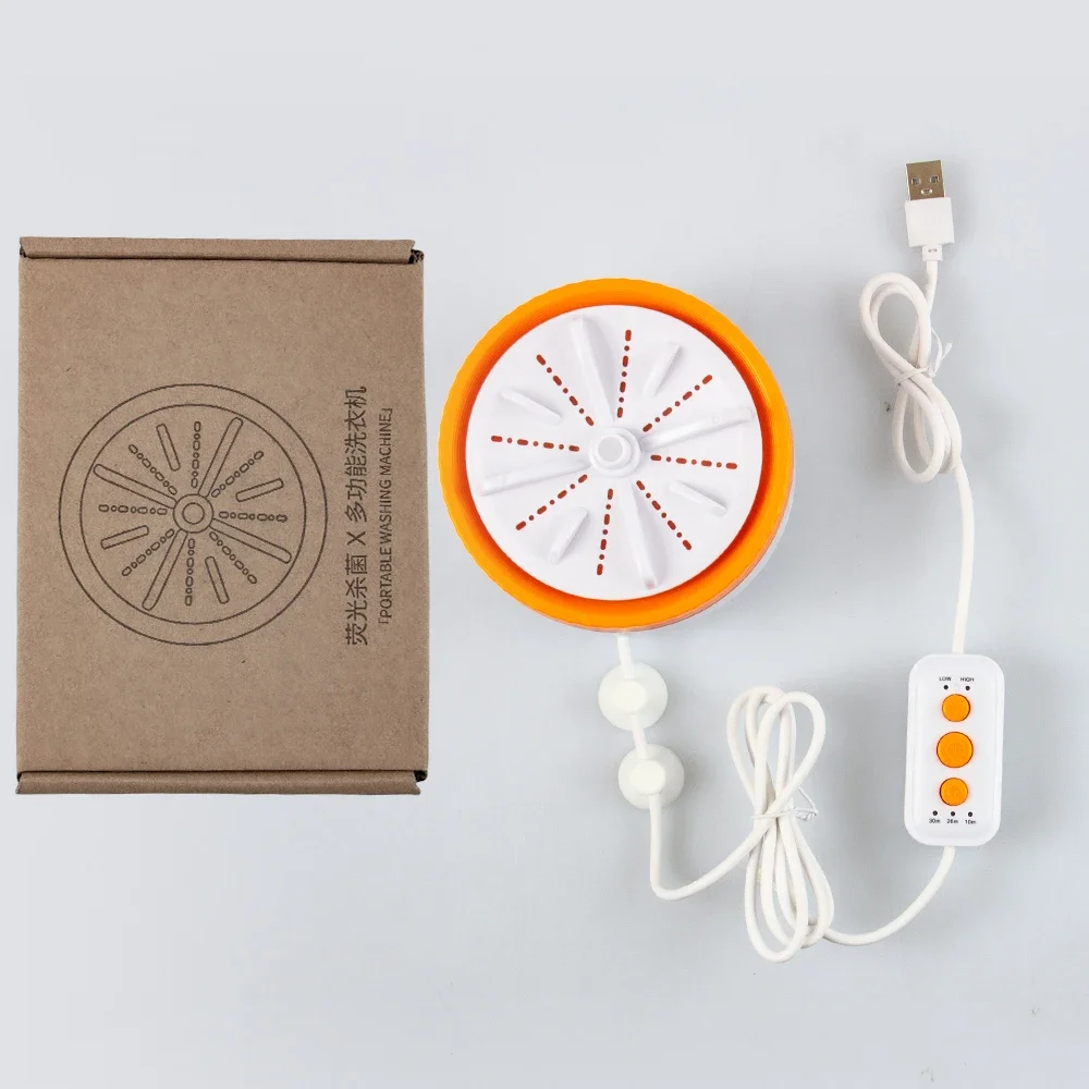 

Мини-стиральная машина с дистанционным управлением, портативная USB вращающаяся турбо-фруктовая ультразвуковая машина для одежды, домашней кухни, дорожная чистящая машина