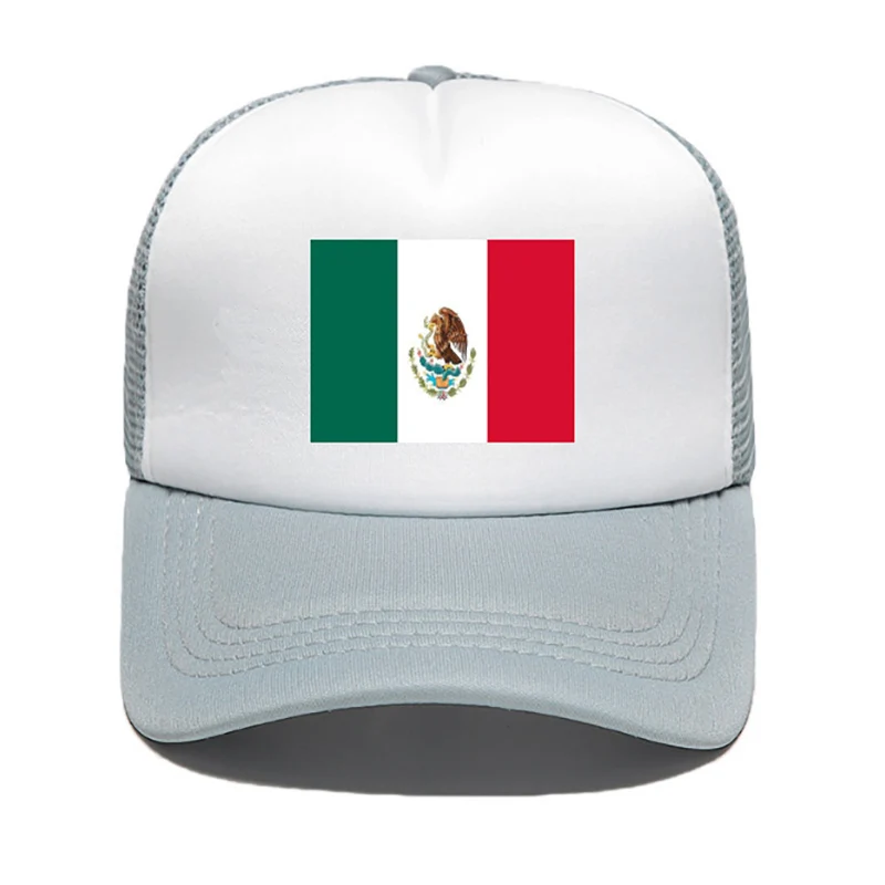 

Кепка для мужчин и женщин, регулируемая бейсболка с мексиканским флагом, с козырьком, лето