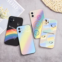 rainbow painted phone case for huawei mate 40 pro 30e 30 pro cover funda for huawei mate 20 pro 20 10 soft silicone phone case