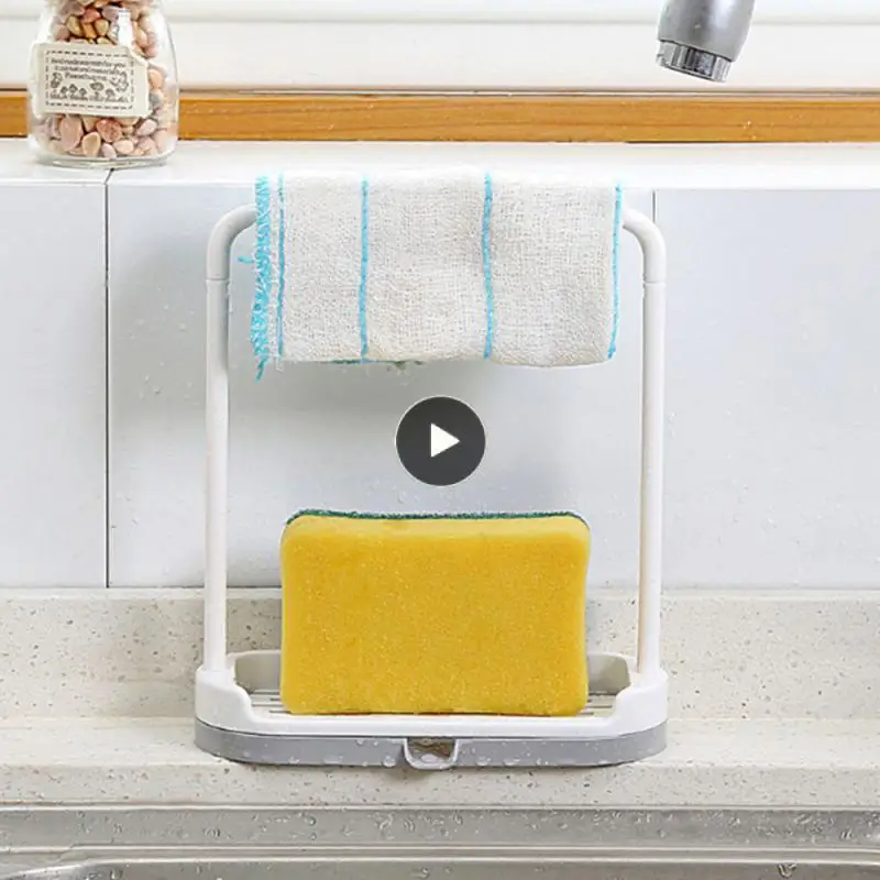 

Drainage Rack Pendant Rack Kitchen Cabinet Towel Cloth Rack Soap Rack Clothes Hanger Stainless Steel Towel Rack Rag Holder