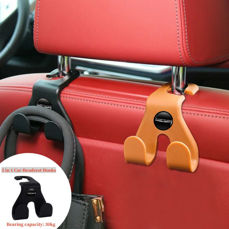 

2 in 1 Car Seat Back Hook Organizer Holder For Chrysler 300c 200 300 Voyager Town Country Grand PT