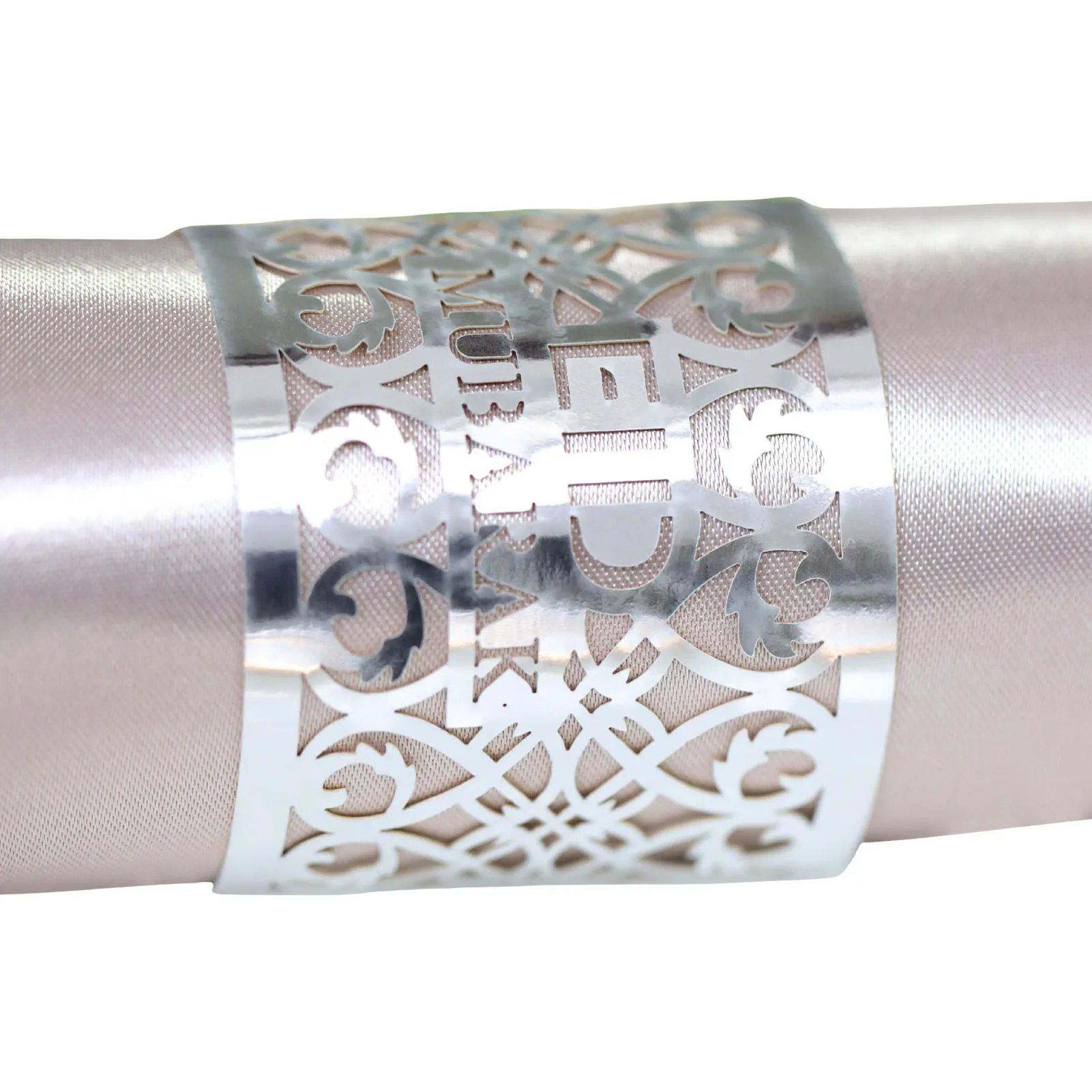 

50-Pcs Eid Mubarak Napkin Rings Ramadan Napkin HoldersGolden Napkin Rings For Festival Wedding Party Dinner Table Decor Perfect