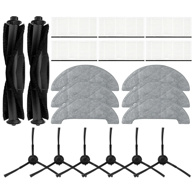 

For Xiaomi Viomi S9 Vacuum Cleaner Accessories Main Side Brush HEPA Filter Mop Cloth Robot Vacuum Filter Replacement