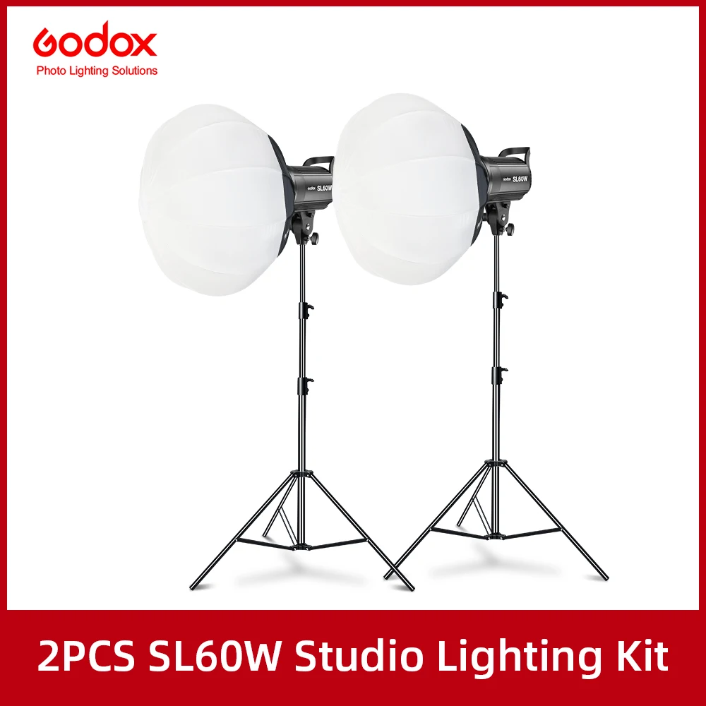 

Godox SL-60W 60Ws 5600K студисветильник светодиодный непрерывный свет для фото-и видеосъемки в прямом эфире + 2,8 м светильник ительная стойка + фонарь ...
