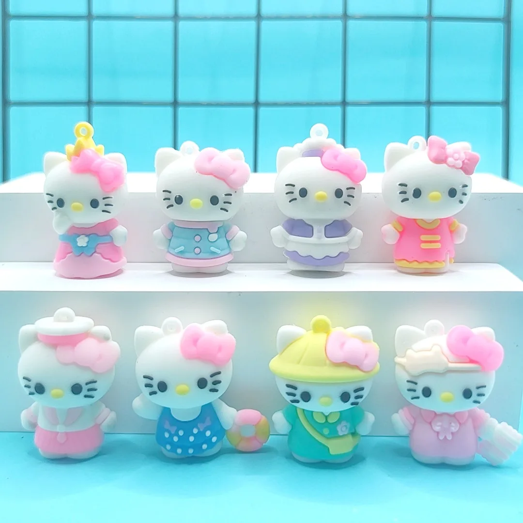 Новая кукла-брелок KT Cat подвеска-кошка Sanrio клей-подвеска подвеска-брелок Katie