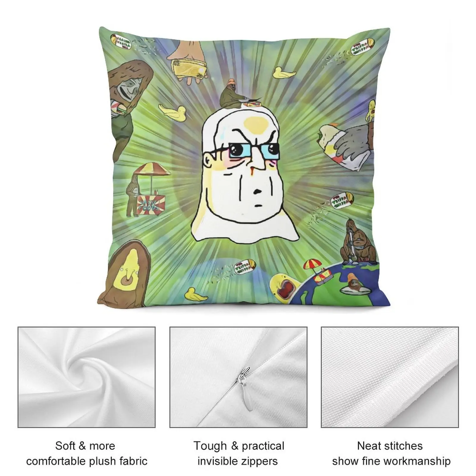 Trippa Snippa Вселенная большой лес-шоу наволочки для подушек рождественские