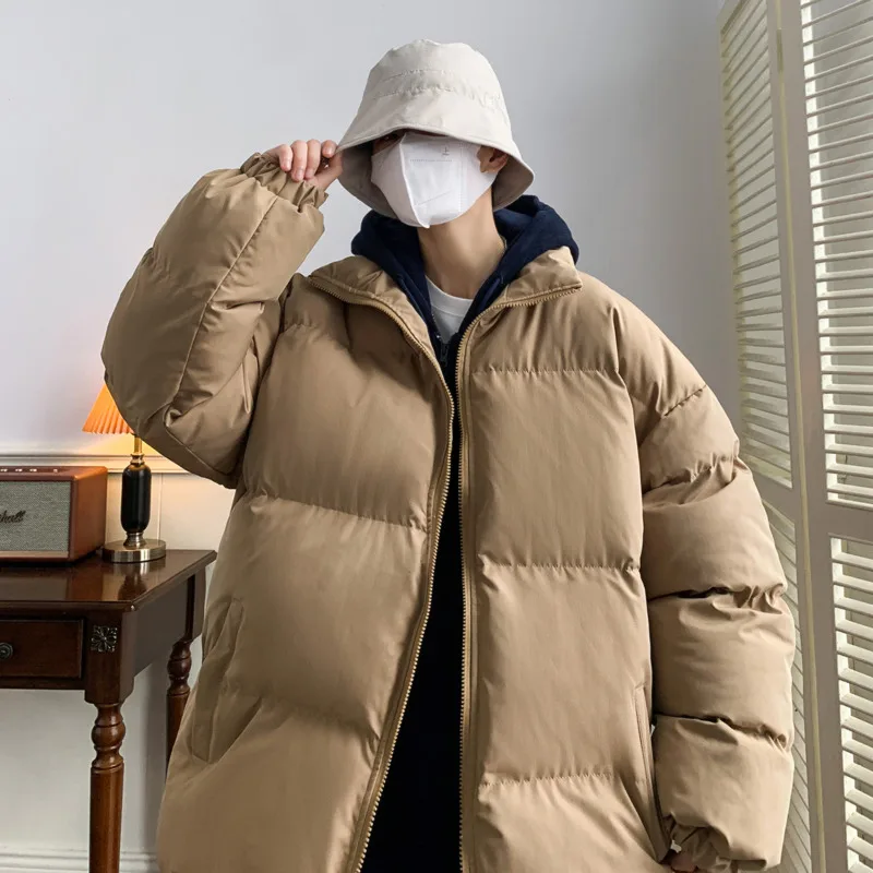 13 Colors Winter Jacket Men Warm Fashion Casual Thick Down Jackets Mens Korean Loose Short Coat Mens Parker Clothes M-4XL