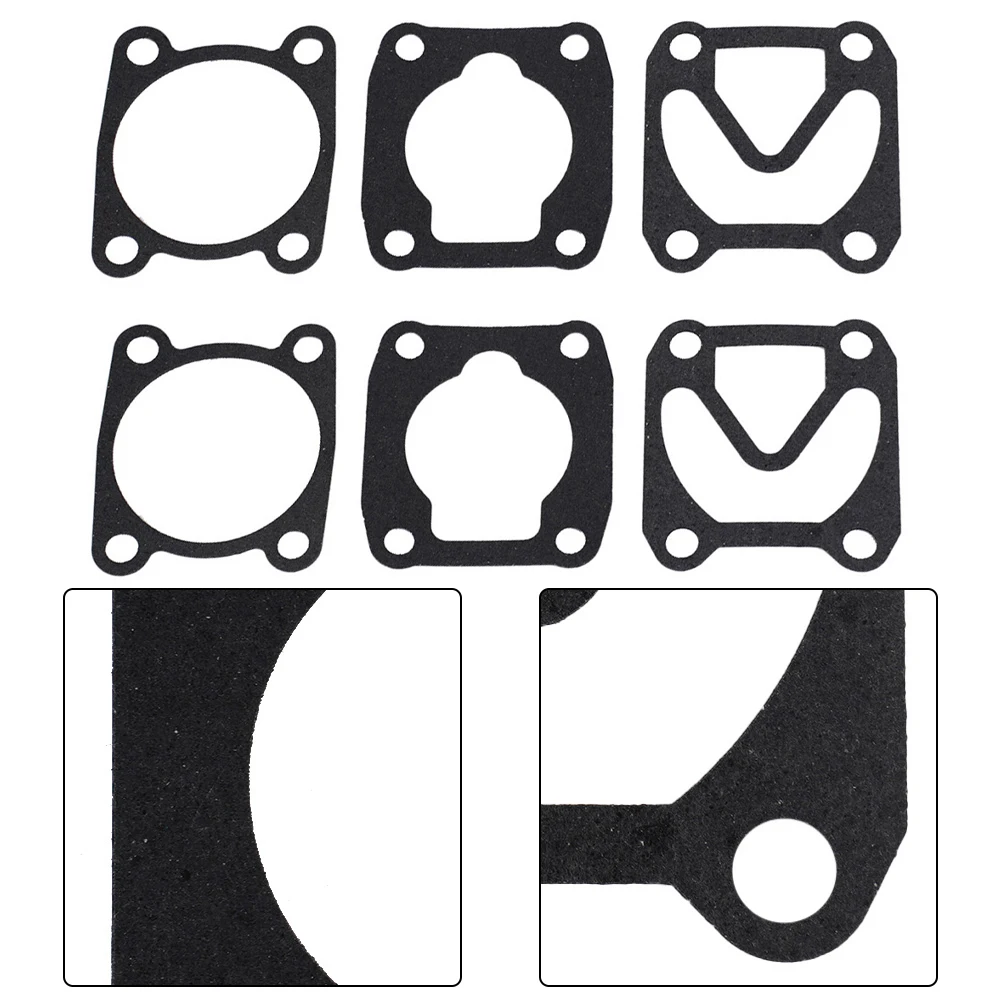 

2Set 3in1 Air Compressor Cylinder Head Base Valve Plate Gaskets Sealing Gasket Washers For Air Compressor Power Tool Accessories