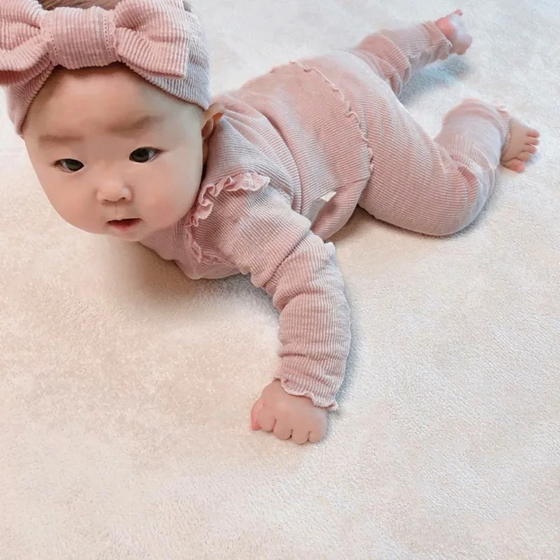 

Baby Girl Clothing Sets Princess Newborn Girl Clothes Bodysuit + Pants Kids Clothes Baby Girl Outfit Infant Clothing for 0-2Y