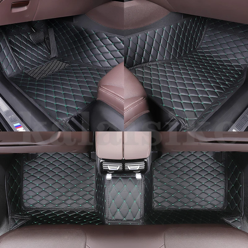 Custom Car Floor Mat for Toyota Harrier All model auto Carpets rug Footbridge carpet accessories styling interior parts