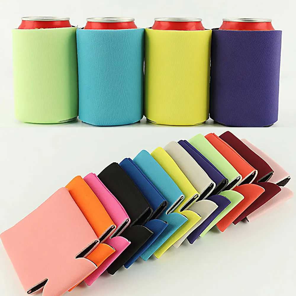 Cup Sleeve 9.8*12.5CM Camping Beer Cola Can Water Bottle Holder Neoprene Heat Insulation Party Wedding Birthday Dropshipping