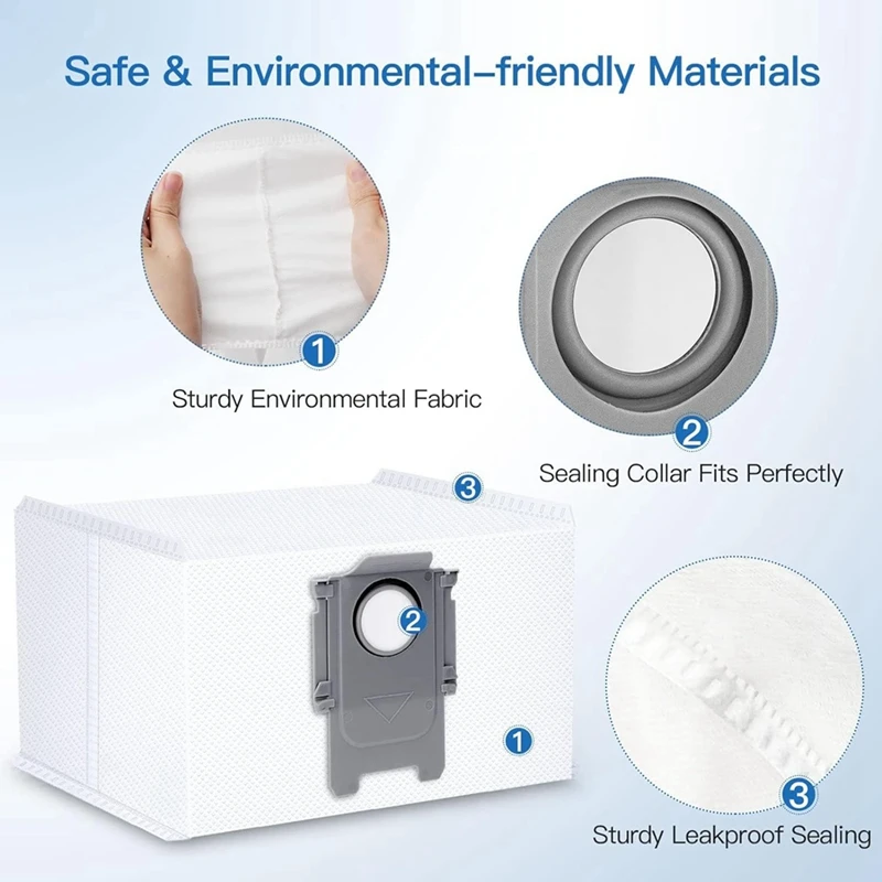 Пылесборники для Roborock S8 + /S8 Pro Ultra / S7 Maxv Q5 Q7 Max вакуумная самопустая док-станция