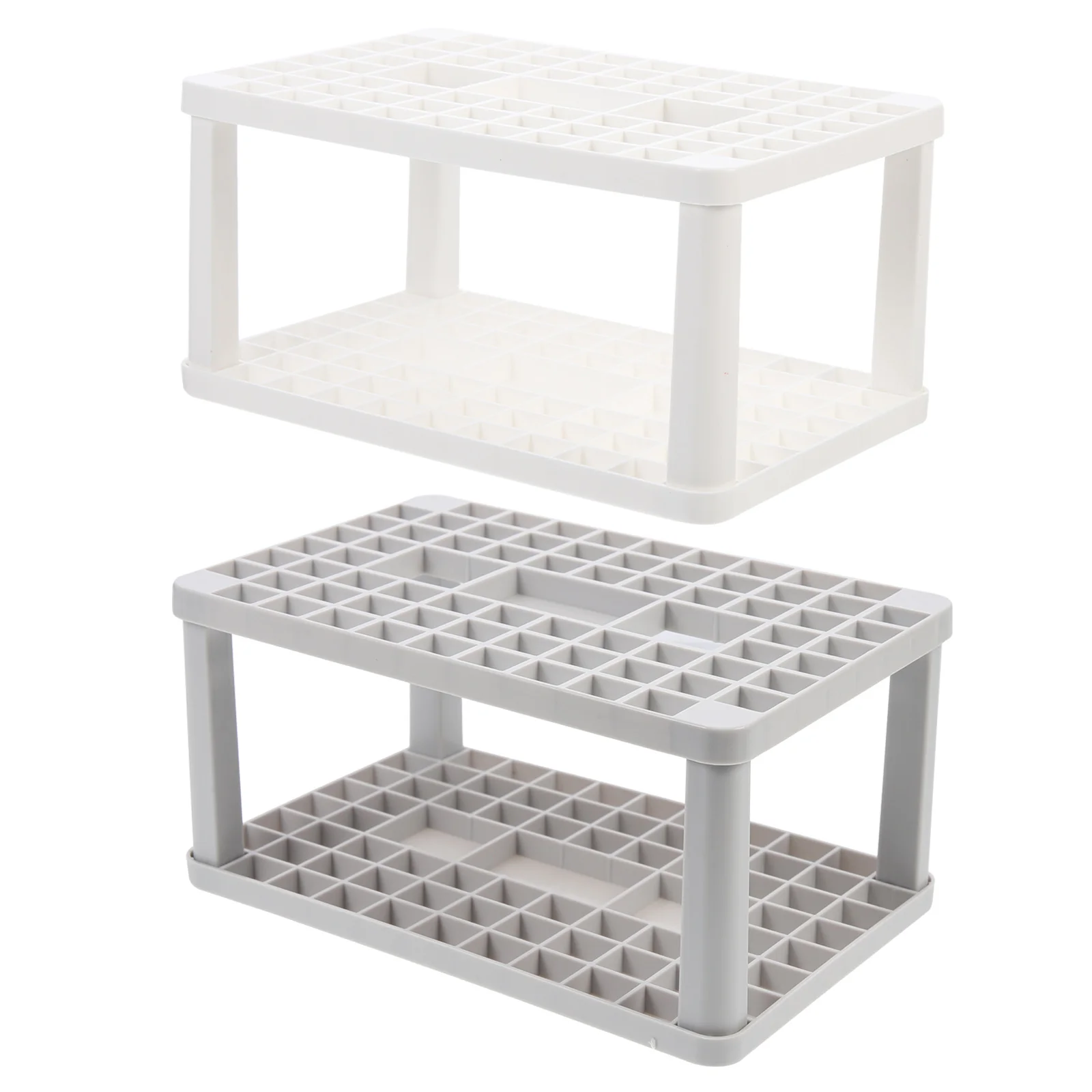 

2Pcs Cosmetic Brushes Holder Painting Brush Stand Drawing Pencil Organizer