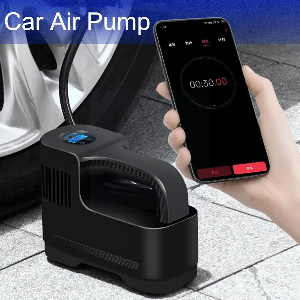 

Portable Multi-Function Wireless Smart Vehicle Air Blast Electric Pump Pump Air Electric Tire Pump Pump Automobile O0W6