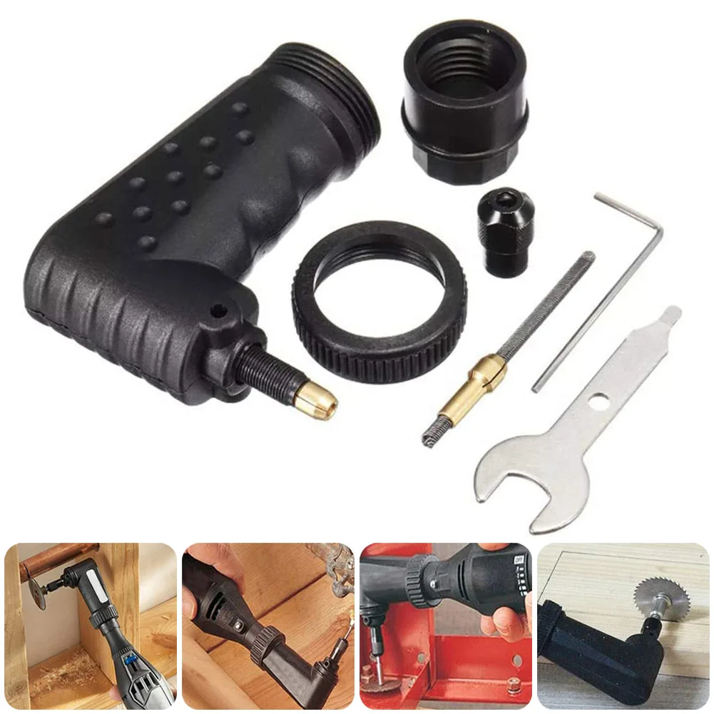 1Set Right Angle Converter Kit HLD-180-B Most Rotary Tools Plastic Right Angle Black For HLD-180-A And HLD-180-B enlarge