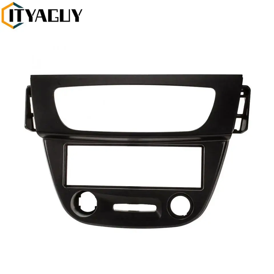 

1 Din Adapter CD Trim Panel Stereo Interface Radio Frame Panel Black Fascia for RENAULT FLUENCE 2009 1Din