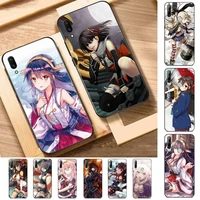 bandai kantai collection phone case for huawei y 6 9 7 5 8s prime 2019 2018 enjoy 7 plus