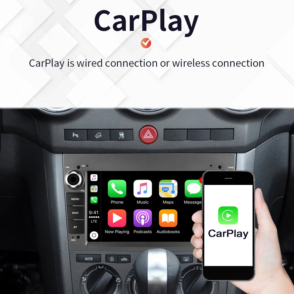 Автомобильное радио-мультимедиа-видеоплеер IPS DSP Android 10 7" 2 Din для Opel, 8 ядер, ОЗУ 8 ГБ, ПЗУ 128 ГБ, GPS-навигация 2din.