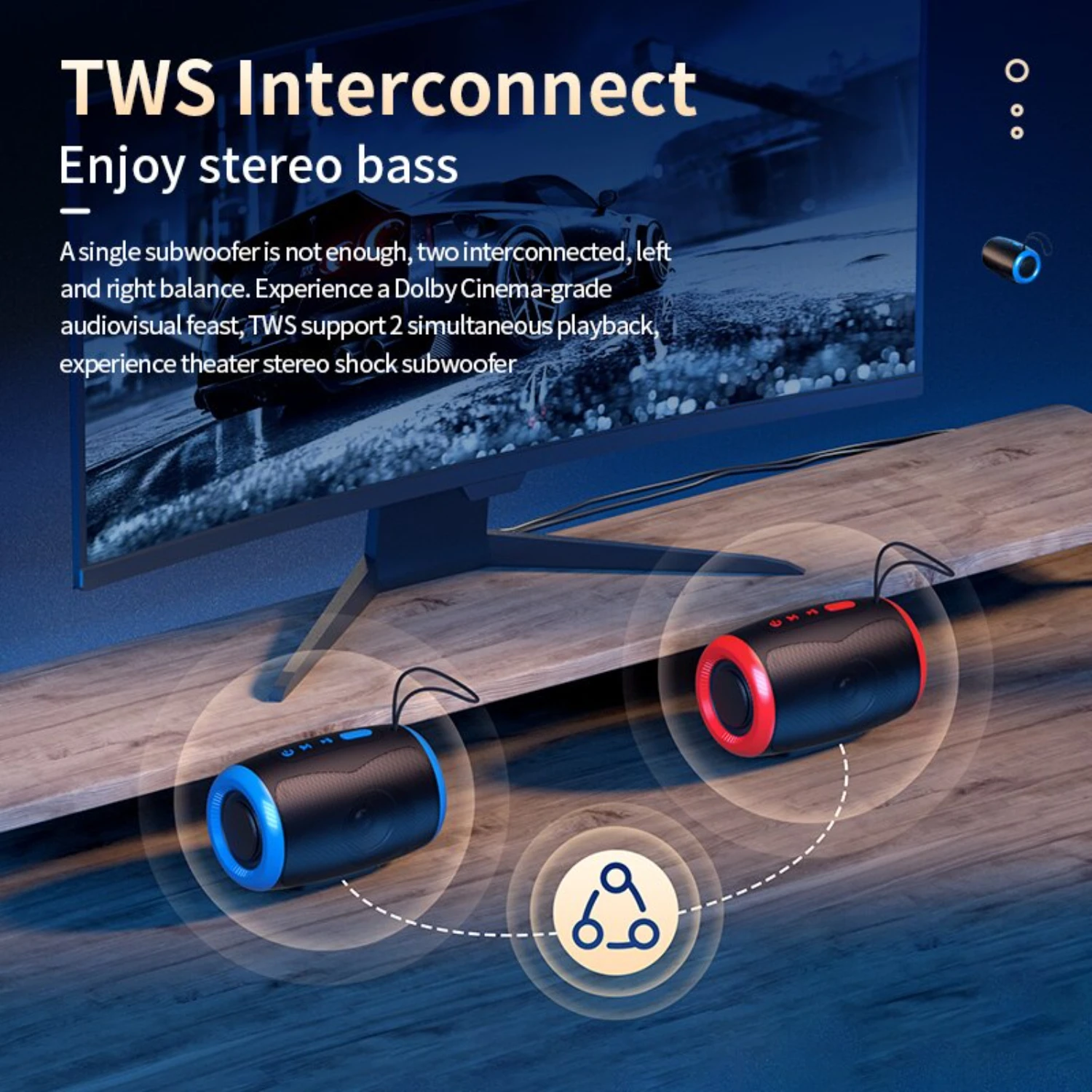Беспроводные Bluetooth-колонки TSN-1