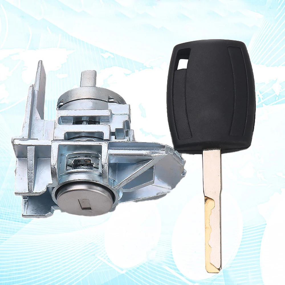 

JMCKJ Car Left Door Lock Cylinder for Ford Focus Locksmith Tool Replacement Auto Driver Door Lock Cylinder