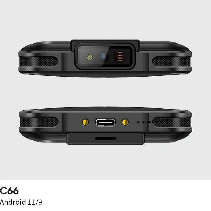 Фото Сканер штрих-кода Chainway C66 1D/2D с Zebra SE4710 Прочный портативный КПК с процессором Qual comm №5