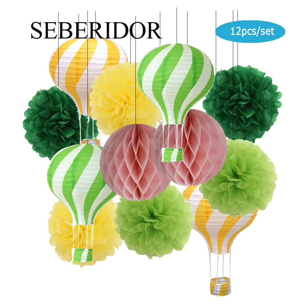 Набор воздушных шаров для детского причастия комплект голубого и белого цветов в