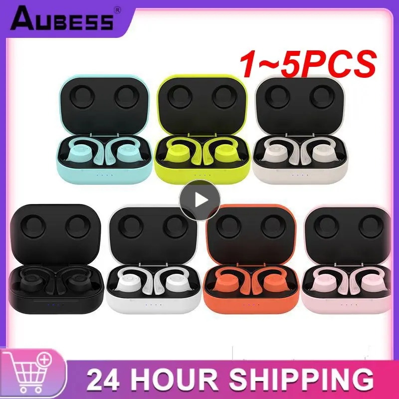 

1~5PCS TWS Wireless Headphones Earphones With Microphone Noise Cancelling HiFi Stereo Earbuds Waterproof