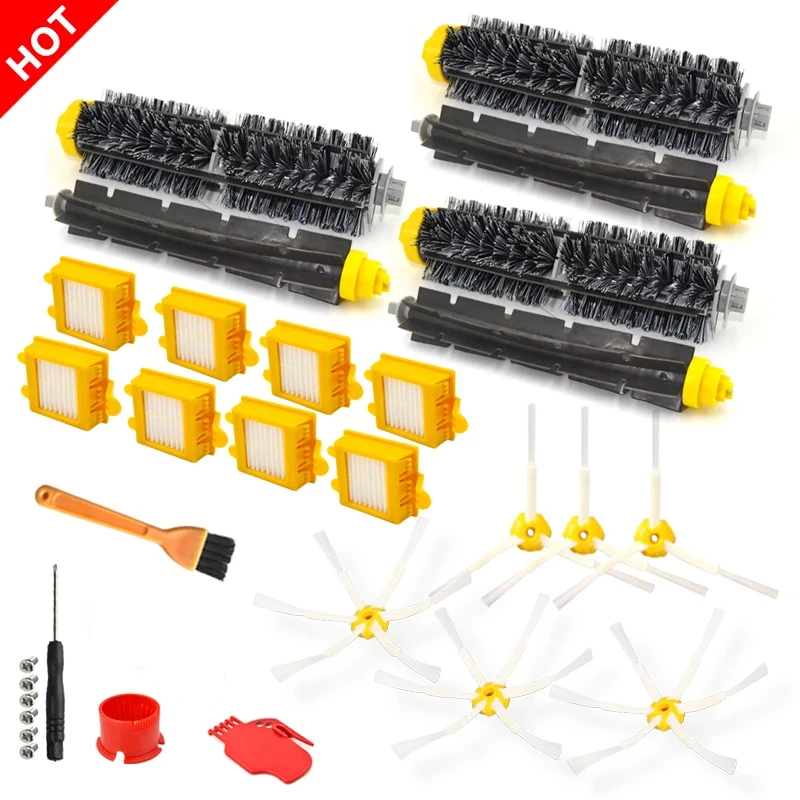 

For iRobot Roomba 700 Series Replacement kit 760 770 772 774 775 776 780 782 785 786 790 Accessories Brush Roll Filters Brushes