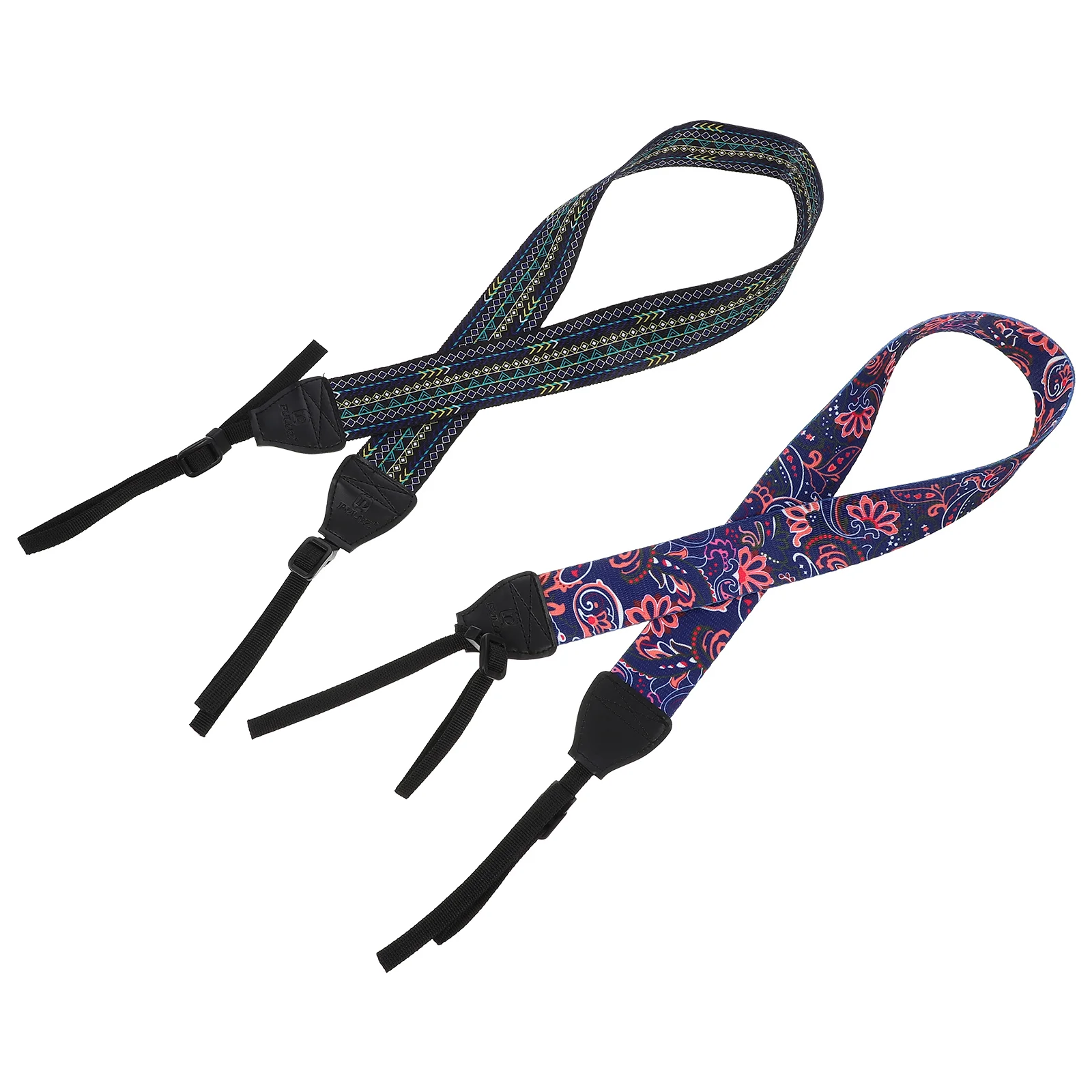 

2pcs Adjustable Camera Neck Strap Ethic Style Camera Strap For Photographer