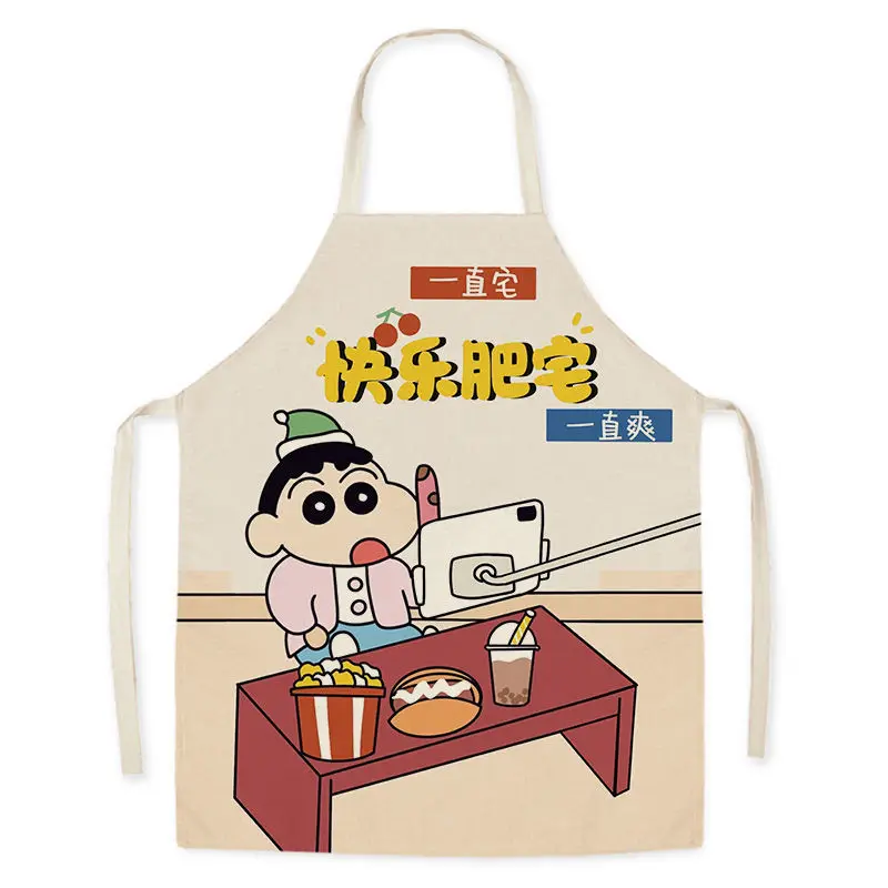 Crayon Shin-chan фартук без рукавов рабочая одежда домашняя кухня готовка выпечка для