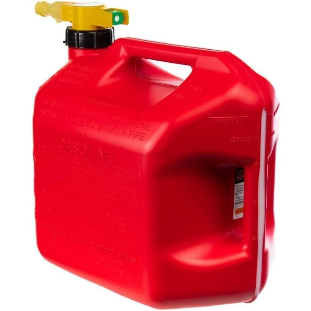 4 упаковки 5-галонные банки с видом на бензин носик без пролива четыре контейнера