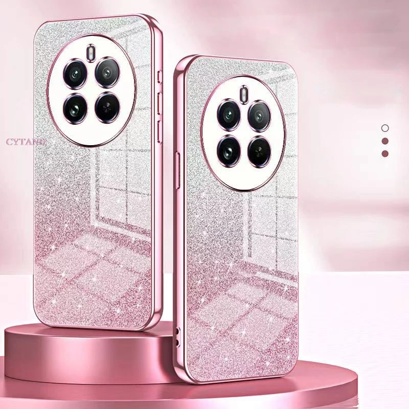 Блестящий чехол с блестящими наклейками для Honor 9X 70 100 200 Pro Lite Huawei P30 P40 P50 P60 Art Magic5