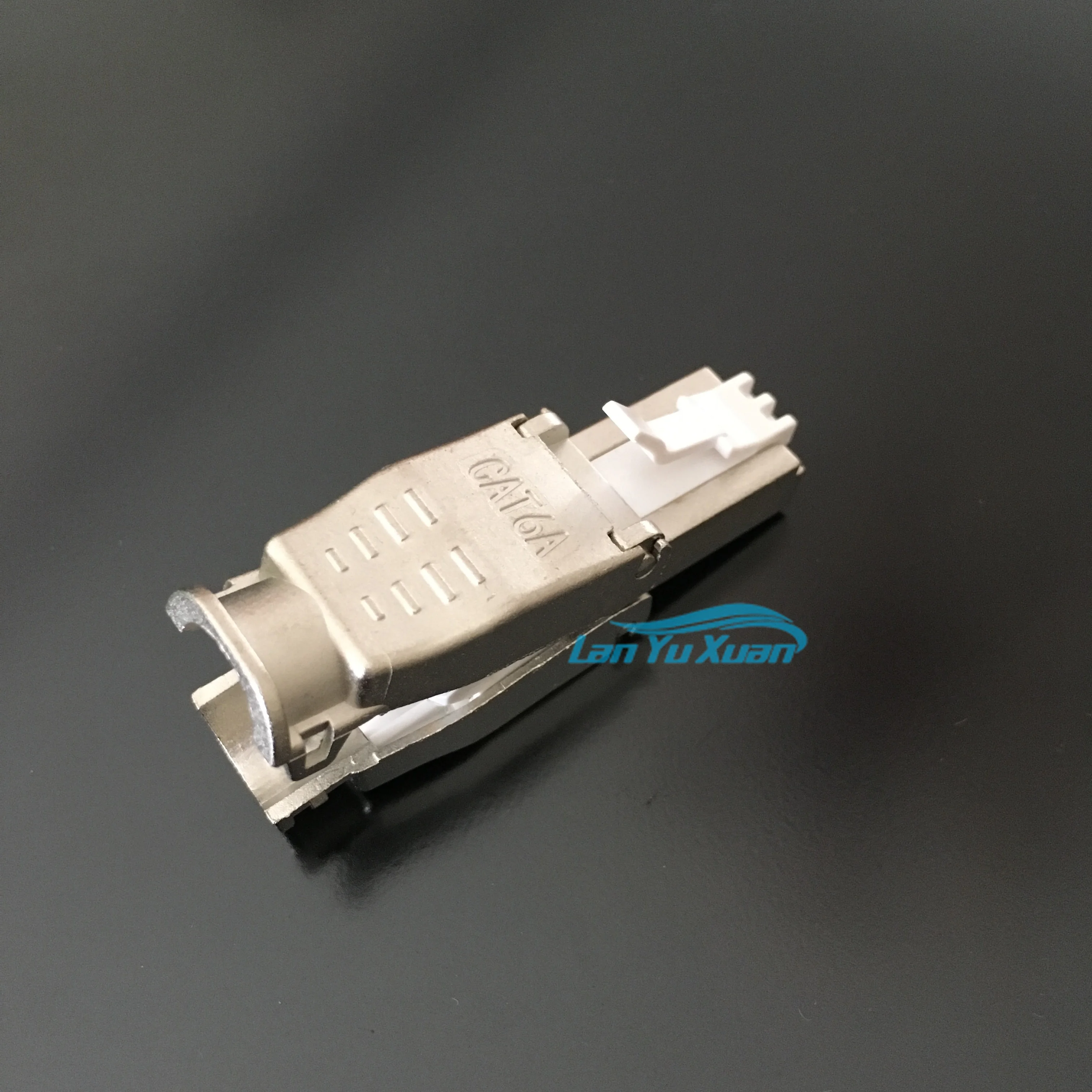 

RJ45 8P8C Tool Free Connector Cat6A Modular Plug for 23AWG