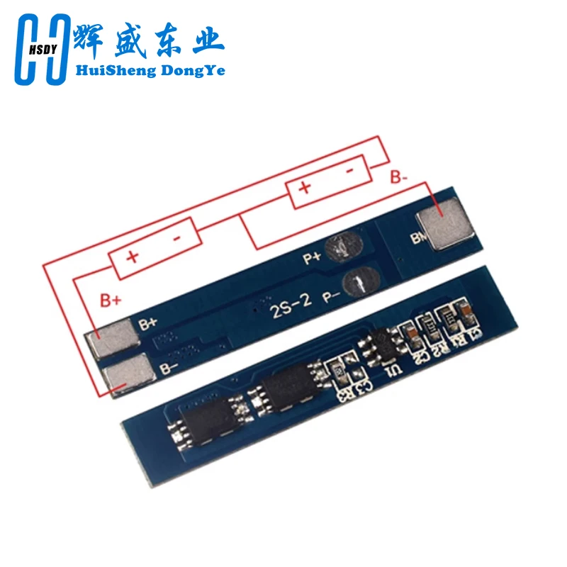 2S 3A литий-ионная батарея 7 4 В 8 18650 плата защиты зарядного устройства bms pcm для
