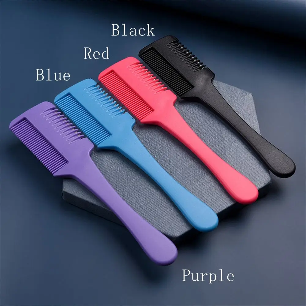 

Hairdressing Comb Haircut Brush Thinning Trimmer Hair Clipper Razor Blade Styling Tool Household Bangs Salon Barber