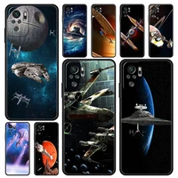 cover case for xiaomi redmi note 7 8 8t 9 9s 10 11 11s 11t k40 k40s k50 pro plus 4g 5g luxury official war space ship star