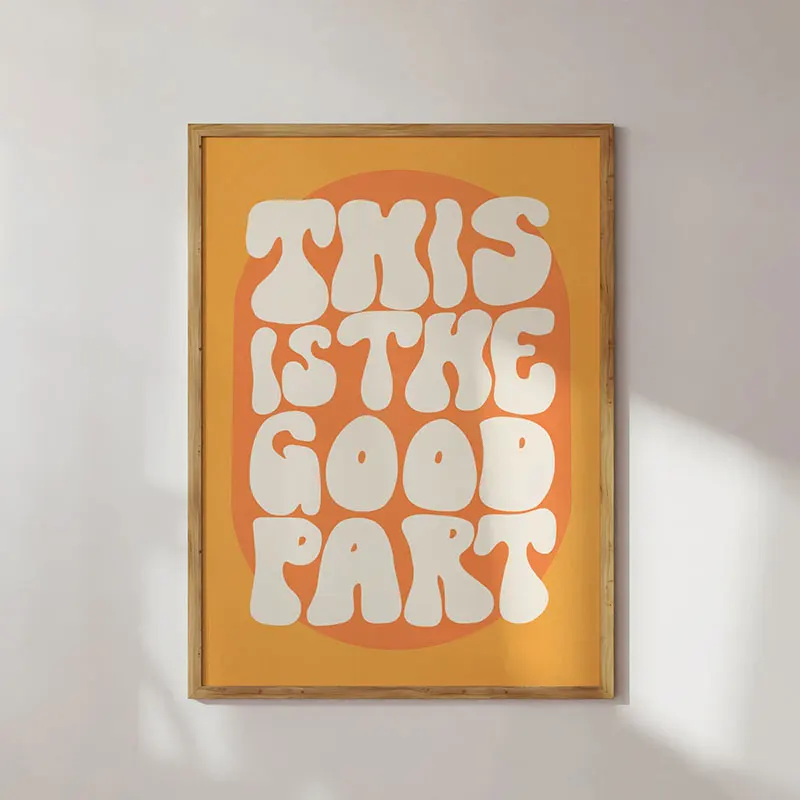 Плакат С Разноцветной Розой love Is A Way Of Be — Настенный Художественный Холст Принтом