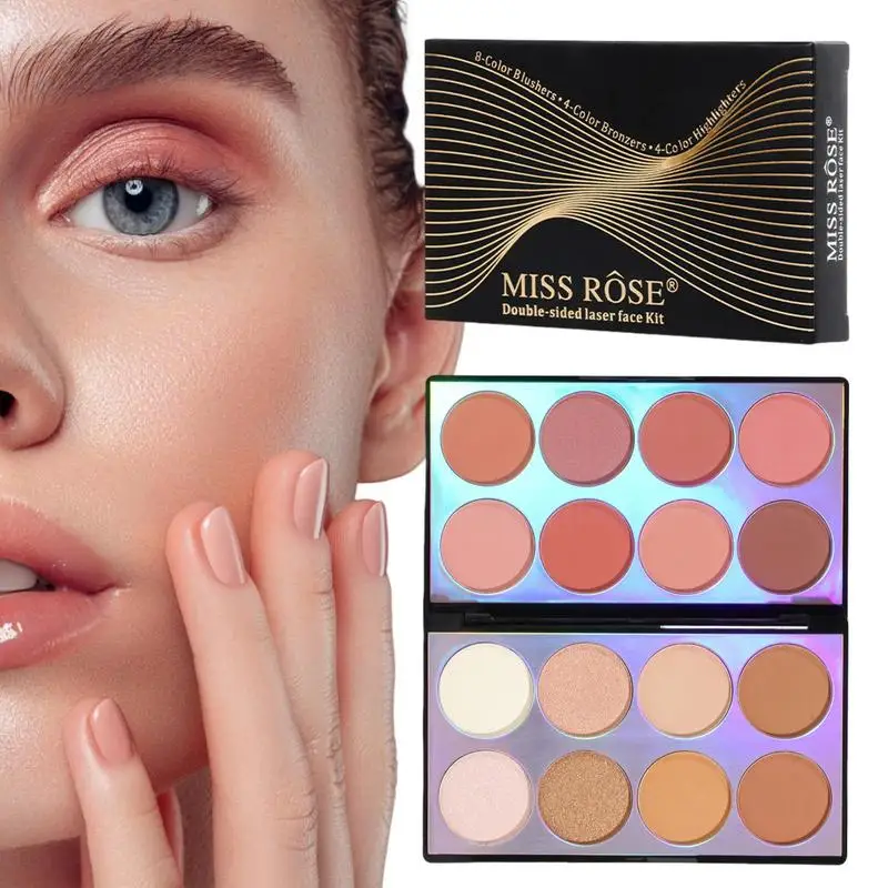 

Matte Glitter Eyeshadow Palette Matte Glitter Makeup Pallet Natural Colors Make Up Eye Shadows Bright Color Eye Make-up Palette