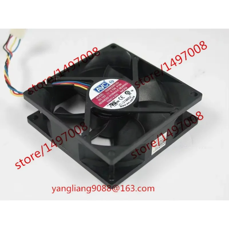 AVC DS08025R12U P190 Вентилятор охлаждения сервера постоянного тока 12 В 0 70 А 80x80x25 мм