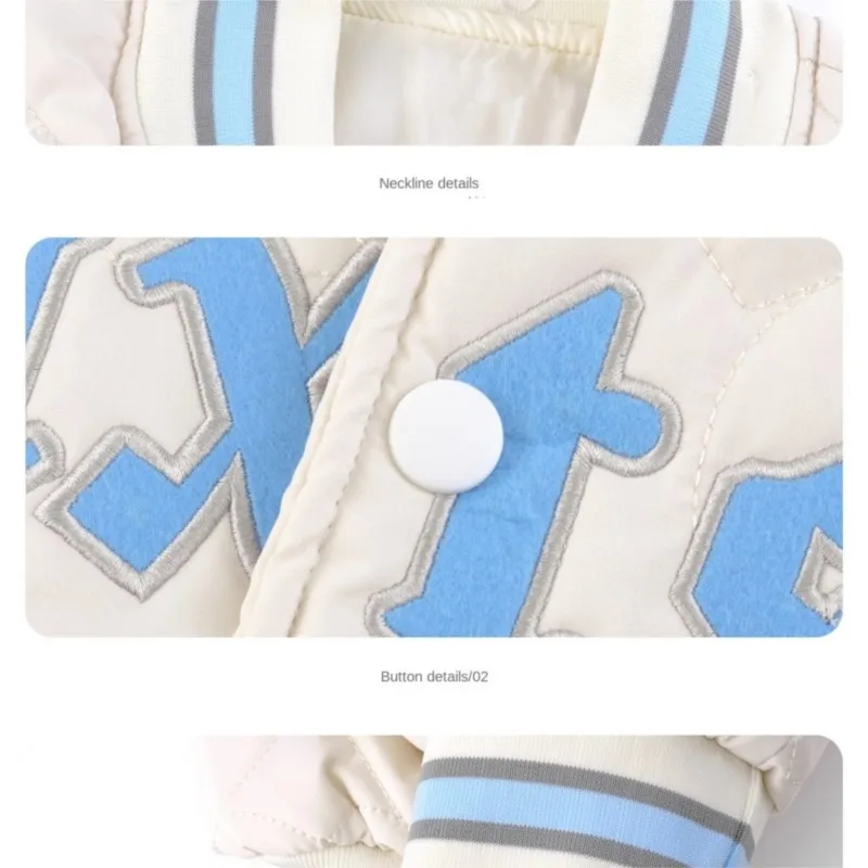 Thickened Baseball Jacket Winter Retro Sweet Is A Cotton-padded Jacket Coat Female Hot Style Little Cotton-padded Clothes Wet