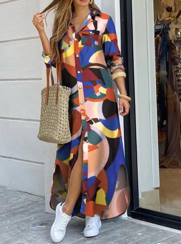 Рисунок 3 - Женское свободное платье-рубашка