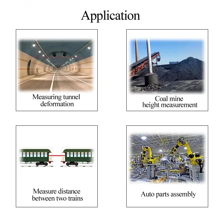 OEM прецизионный 60 м красный лидарный лазерный модуль расстояния TTL