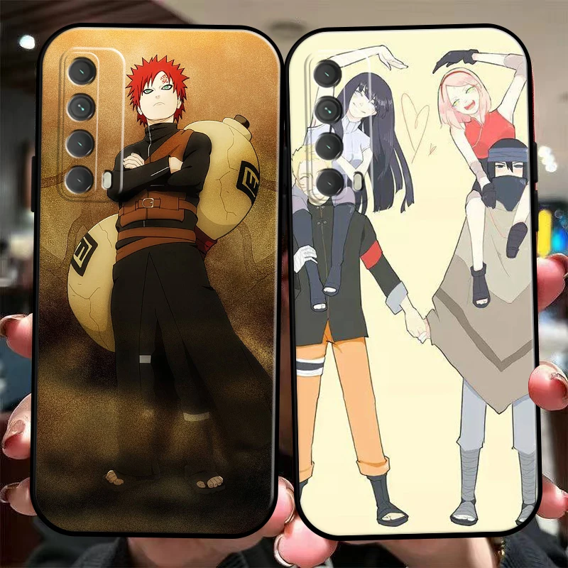 

Japan NARUTO Anime Phone Case For Huawei Honor 10 V10 10i 10 Lite 20 V20 20i 20 Lite 30S 30 Lite Pro Black Coque Carcasa