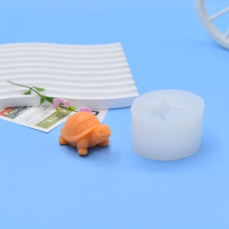 Силиконовая Форма Для Свечей Маленькая Черепахи