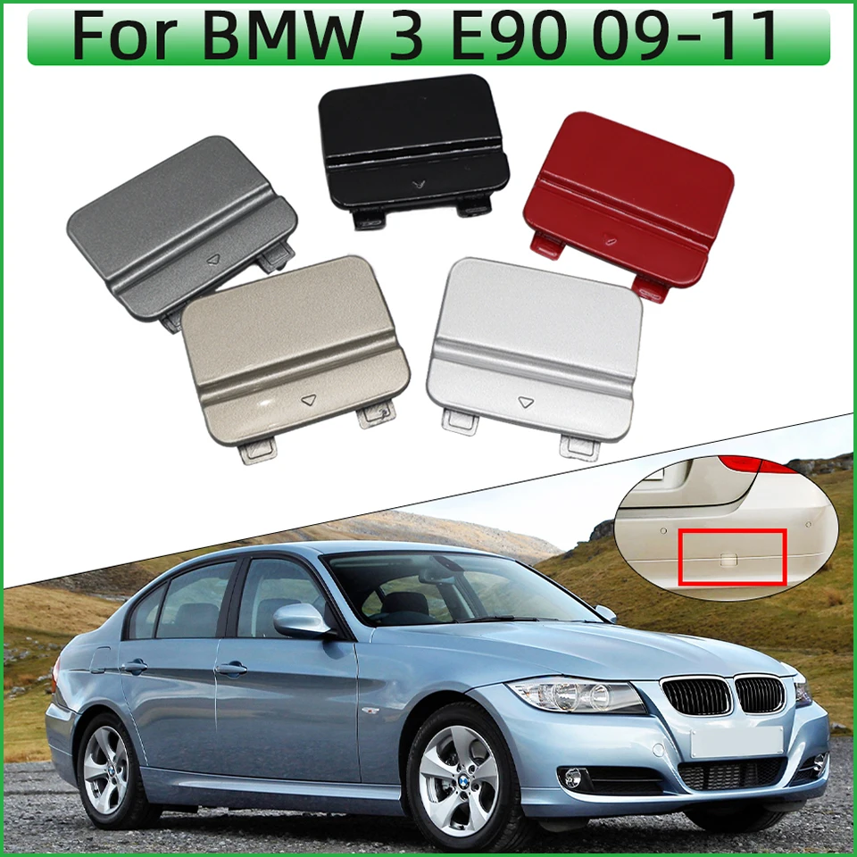 

Auto Rear Bumper Towing Hook Cover Lid For BMW 3 E90 LCI 318 320 323 325 328 330 335 2009 2010 2011 51127202673 Cap Garnish