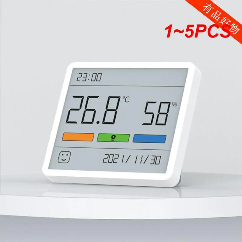 

1~5PCS duka atuman Digital LCD Indoor Convenient Temperature Sensor Humidity Meter Clock Thermometer Hygrometer Gauge