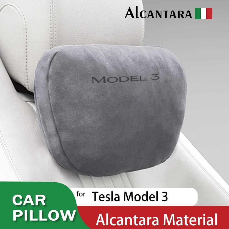 

Регулируемая мягкая Автомобильная подушка Maybach Design S Class, подушка для шеи, подголовник для Tesla Model 3 2017 ~ 2022, автомобильные аксессуары для путешествий