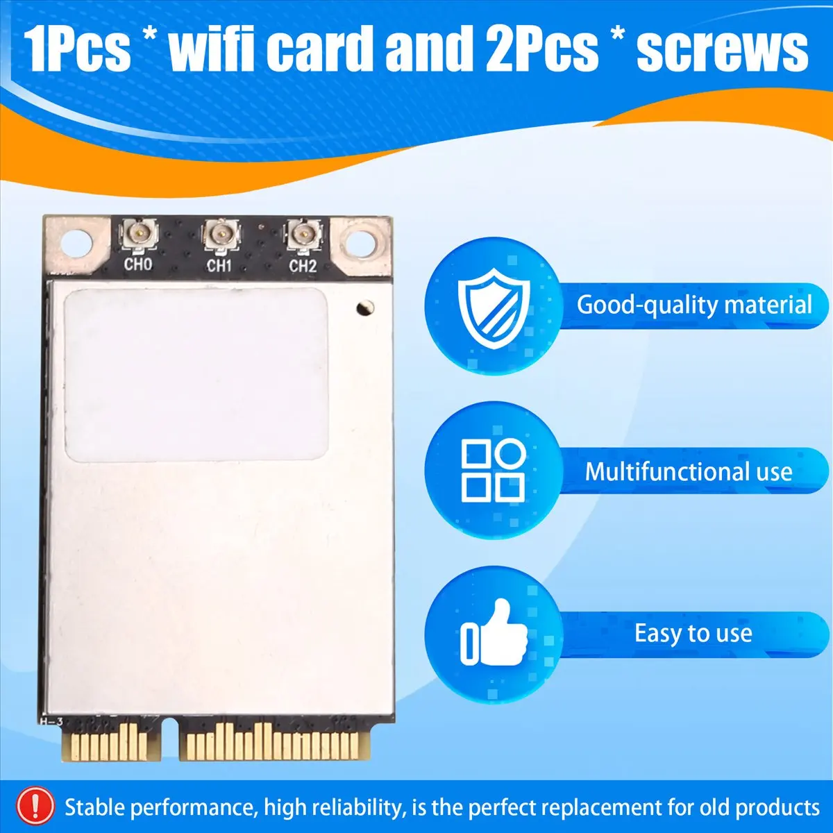 Фото # 08J (PC)AR9380 Двухдиапазонная Wi-Fi-карта 450 Мбит/с Mini PCI-E, электронные аксессуары №1