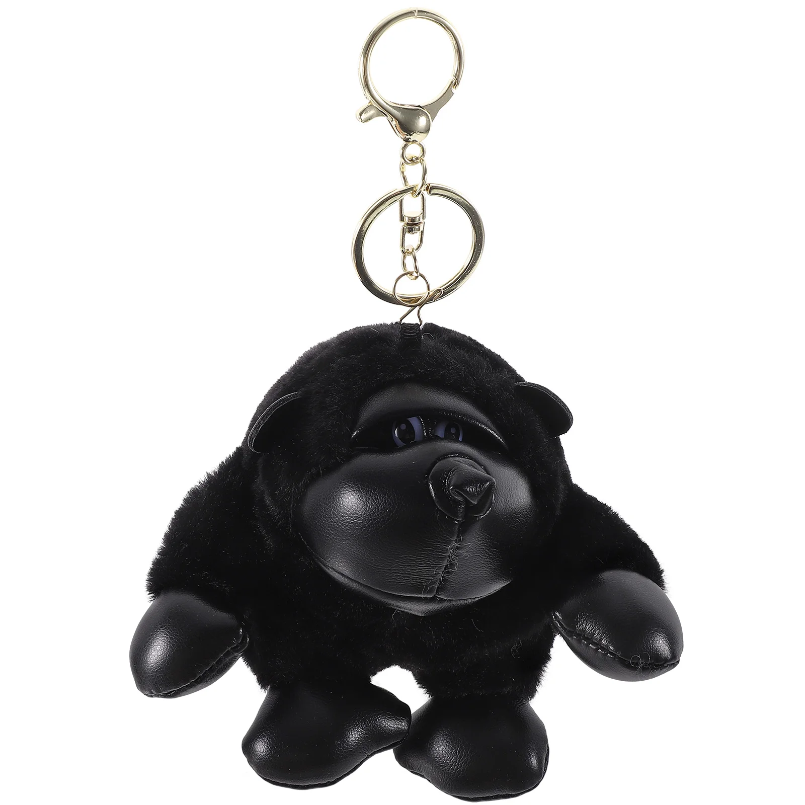 

Stuffed Keychain Backpack Animals Pendant Gorilla Keychains Bags Decor Pp Cotton Plush